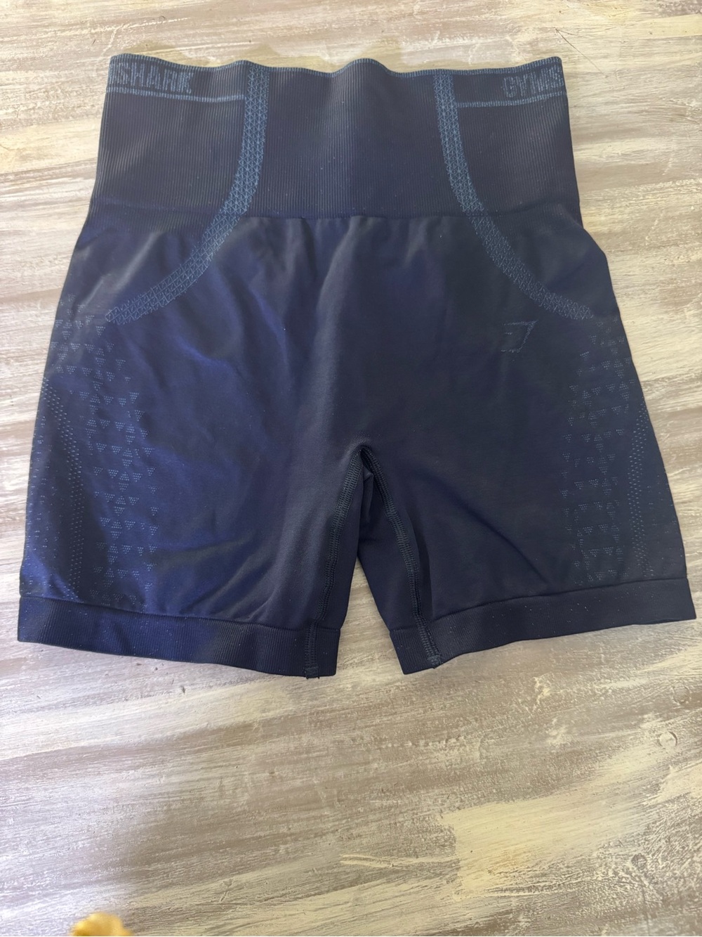 Gymshark Black Seamless High-Waist Performance Shorts